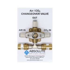 C02/Air Changeover Beverage Valve